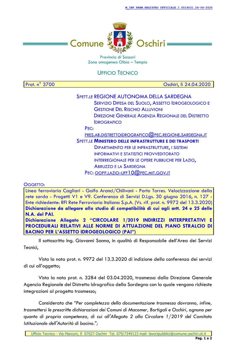 Comune Oschiri RFI V1v9 0014031.24-04-2020.Pdf