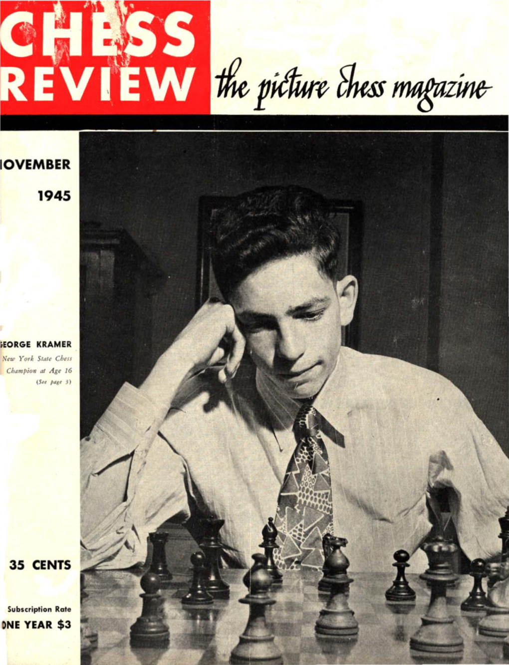 CHESS REVIEW, NEW YORK Sible