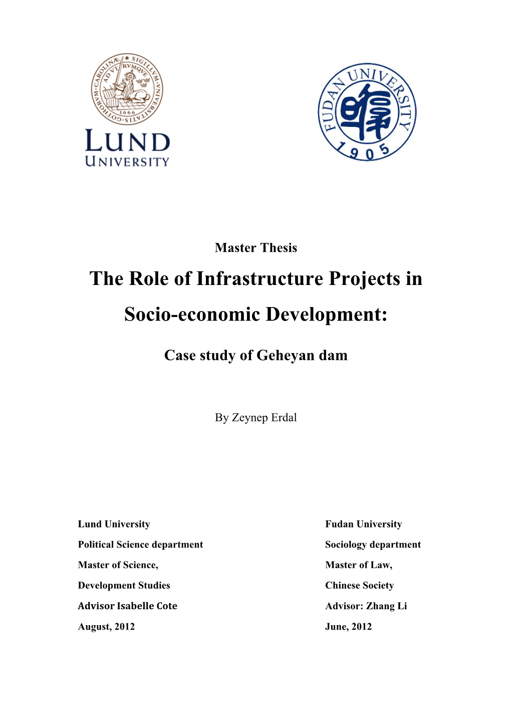 The Role of Infrastructure Projects in Socio-Economic Development