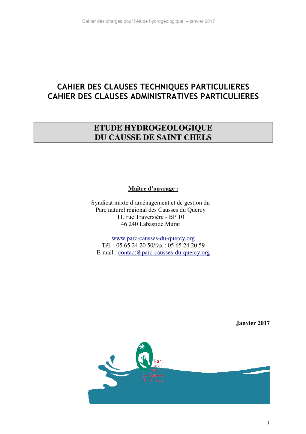 CCP Etude Hydrogeol Causse St Chels V3