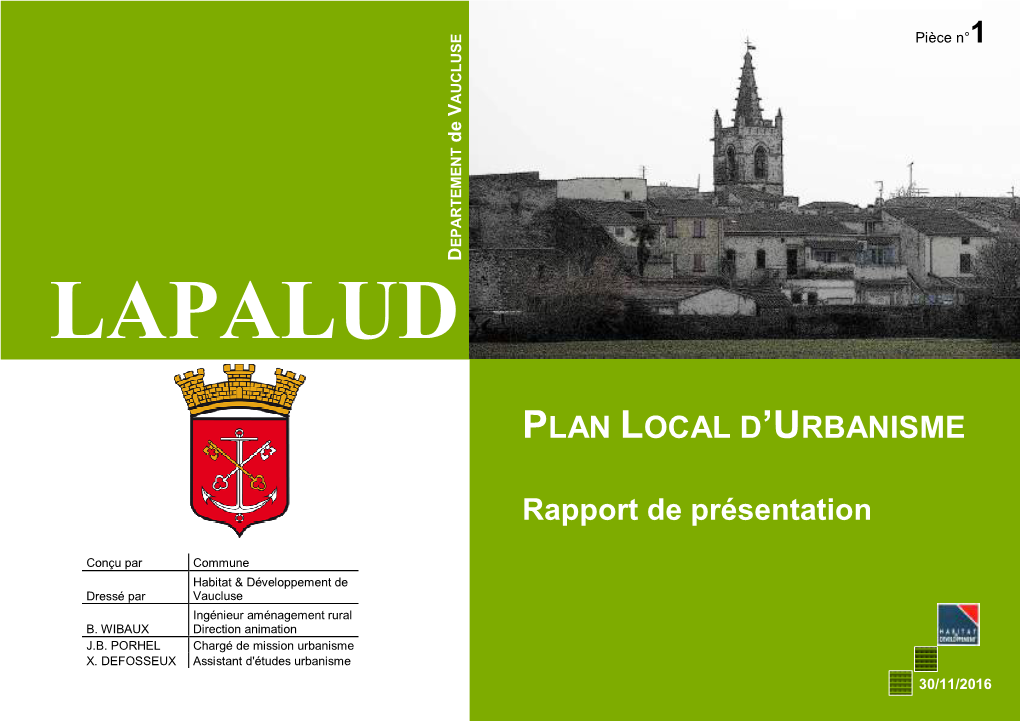 Plan Local D'urbanisme Doit Faire L'objet D'une Évaluation Environnementale Conformément Aux Articles L