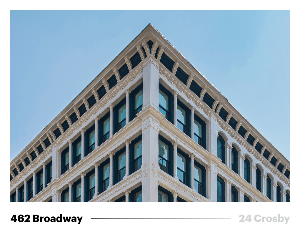 462 Broadway 24 Crosby NORTHEAST CORNER of BROADWAY and GRAND STREET New Ideas