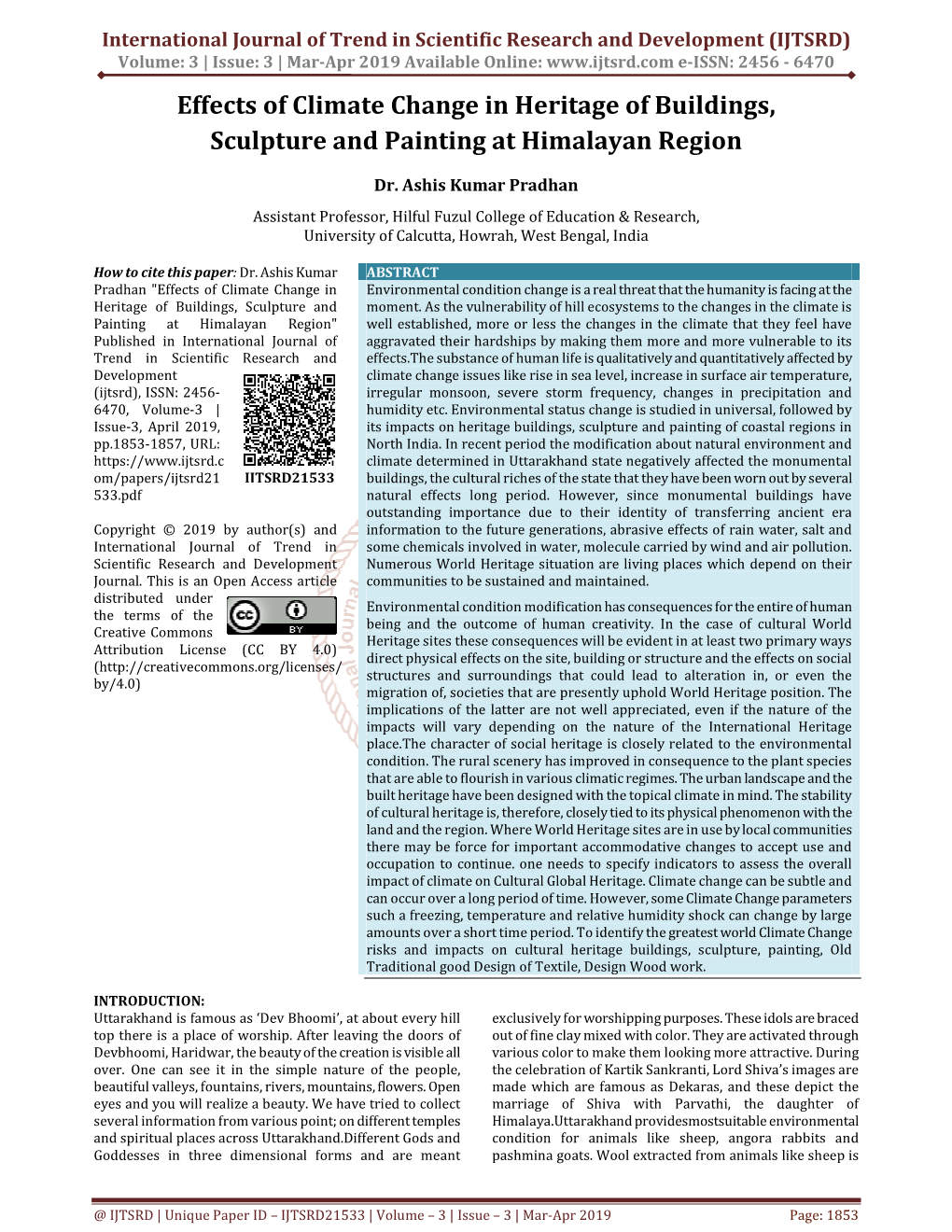 394 Effects of Climate Change in Heritage of Buildings, Sculpture