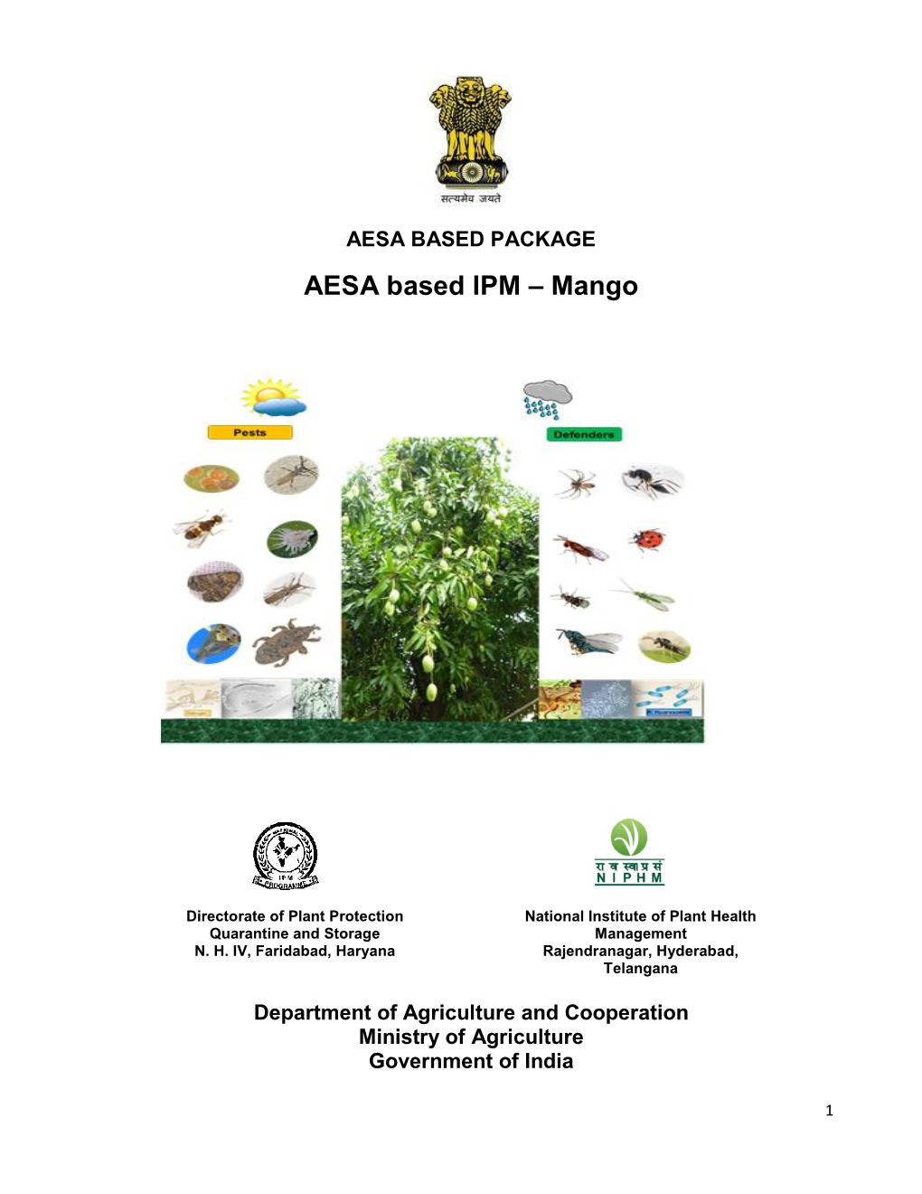 AESA Based IPM – Mango