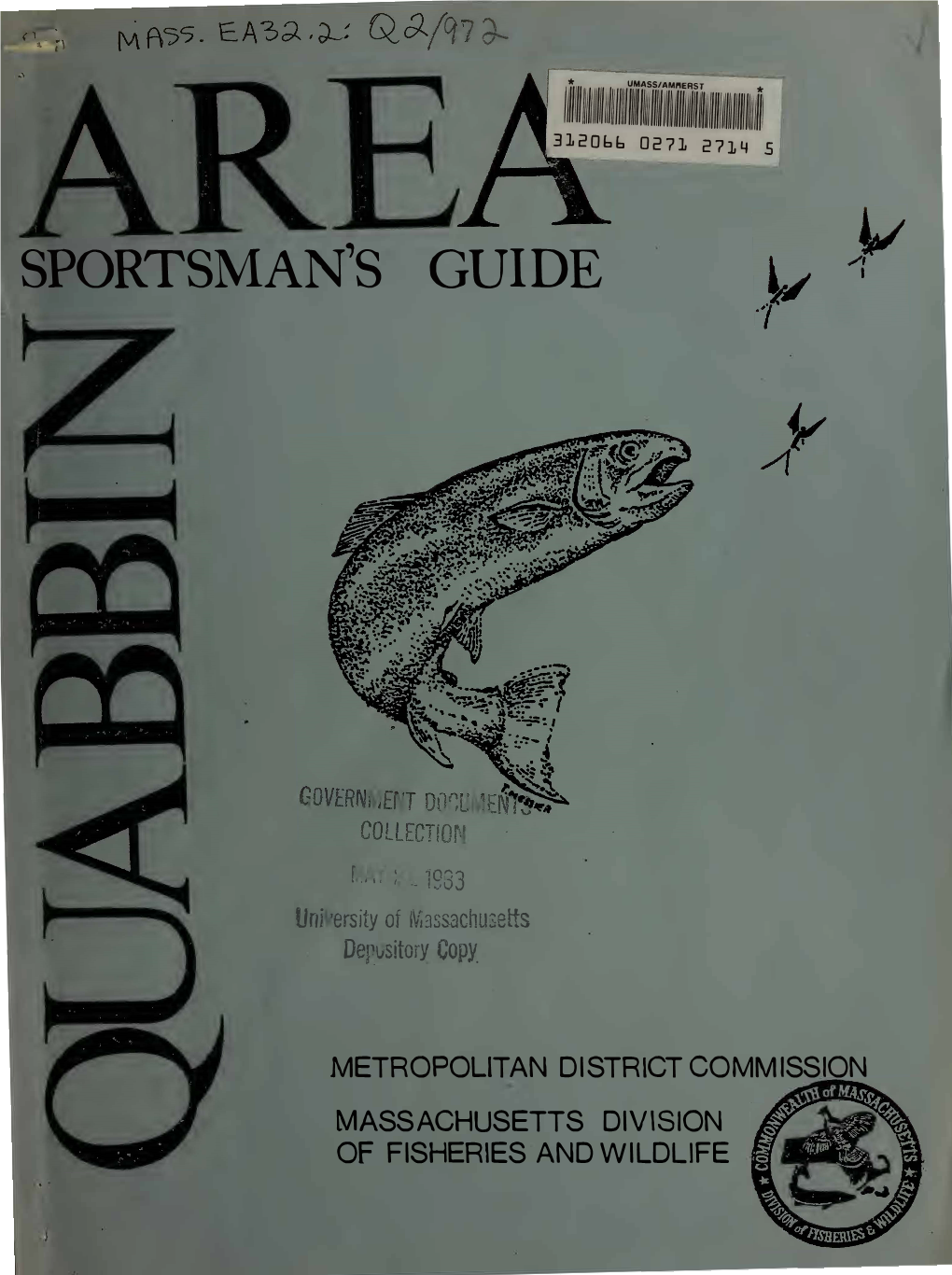 Quabbin Area Sportsman's Guide