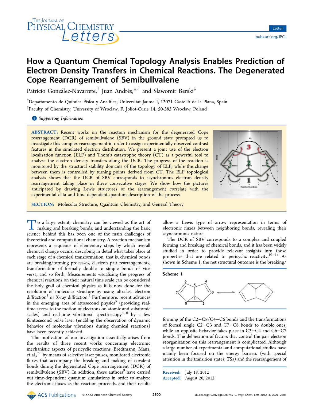 How a Quantum Chemical Topology Analysis Enables Prediction of Electron Density Transfers in Chemical Reactions