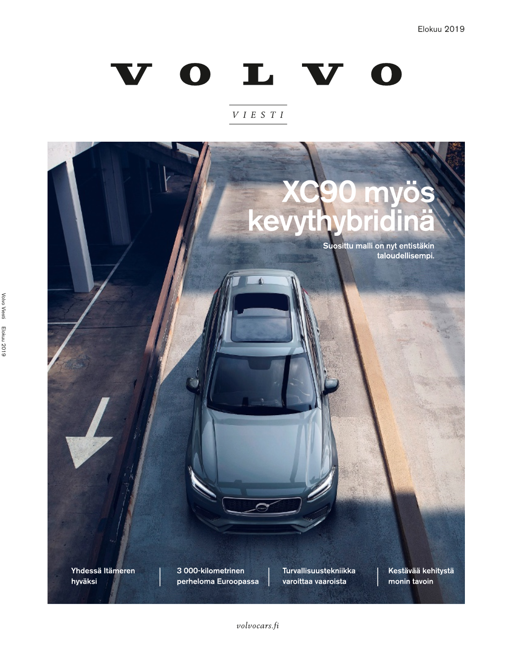 XC90 Myös Kevythybridinä Suosittu Malli on Nyt Entistäkin Taloudellisempi