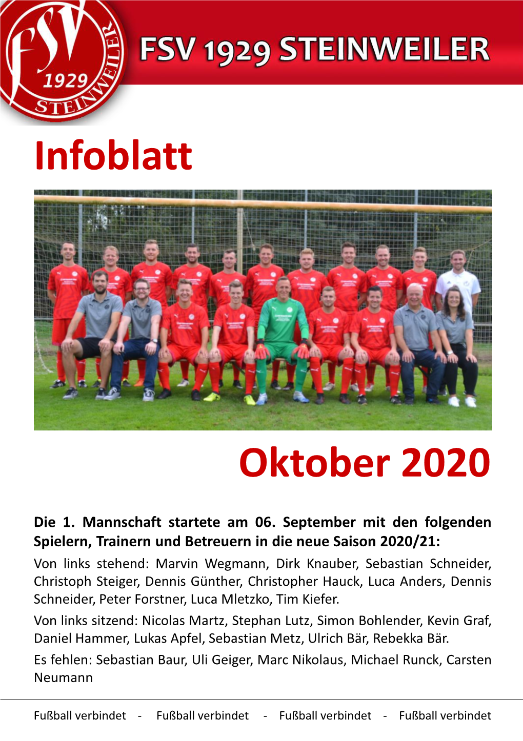 Infoblatt Oktober 2020