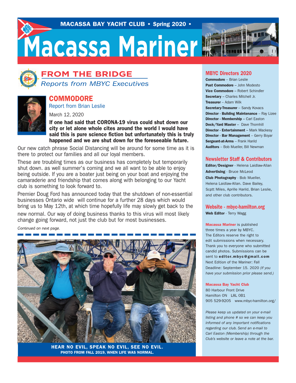 MBYC Mariner Sprint 2019