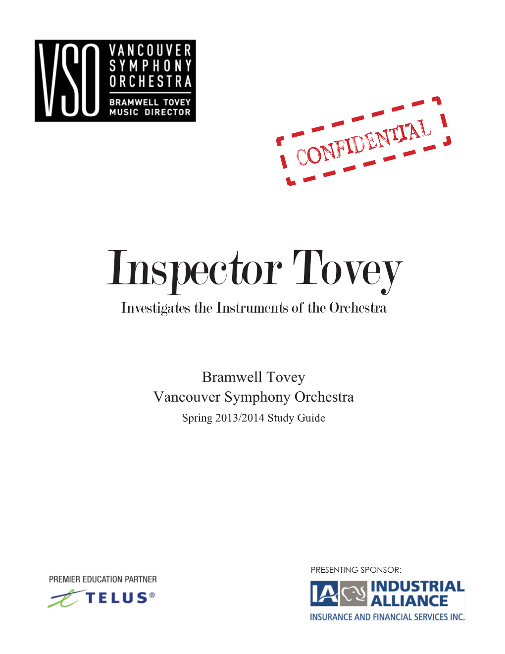 Inspector Tovey Investigates the Instruments of the Orchestra