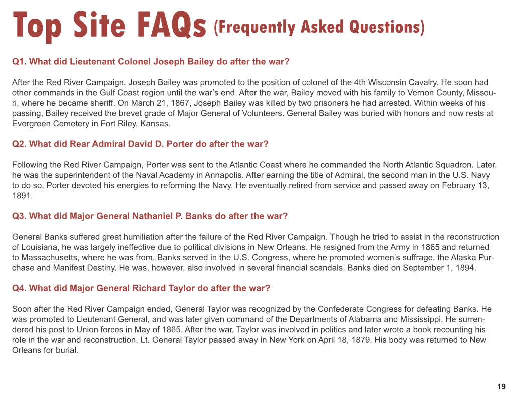 Top Site Faqs(Frequently Asked Questions)