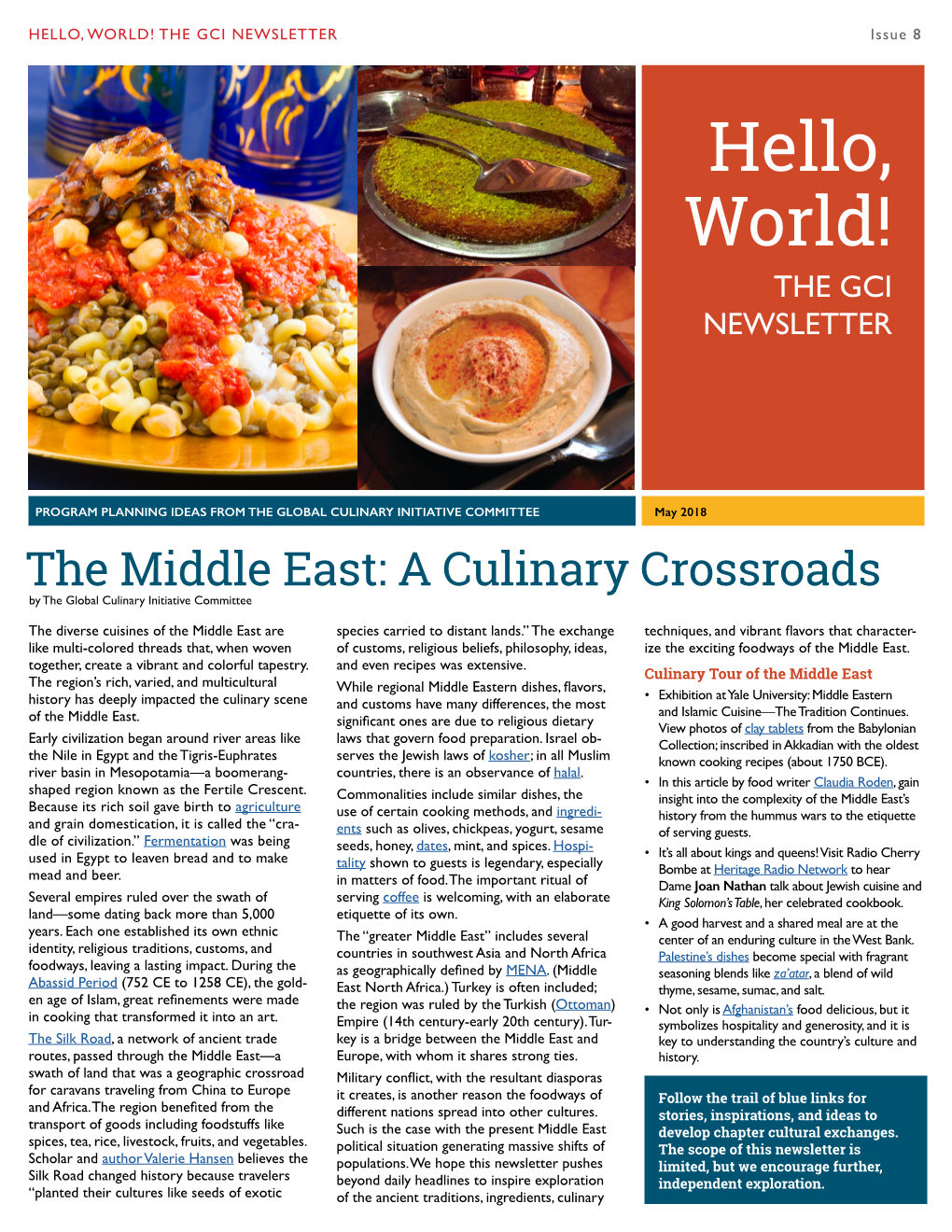 Middle Eastern Cuisine