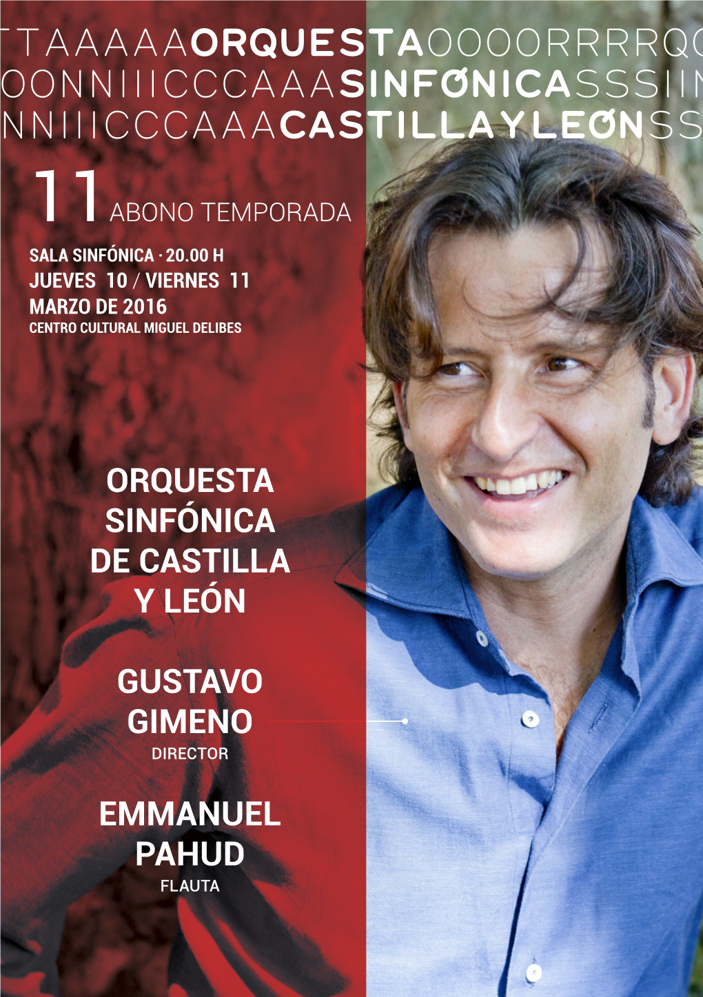 Orquesta Sinfónica De Castilla Y León Gustavo Gimeno Emmanuel Pahud