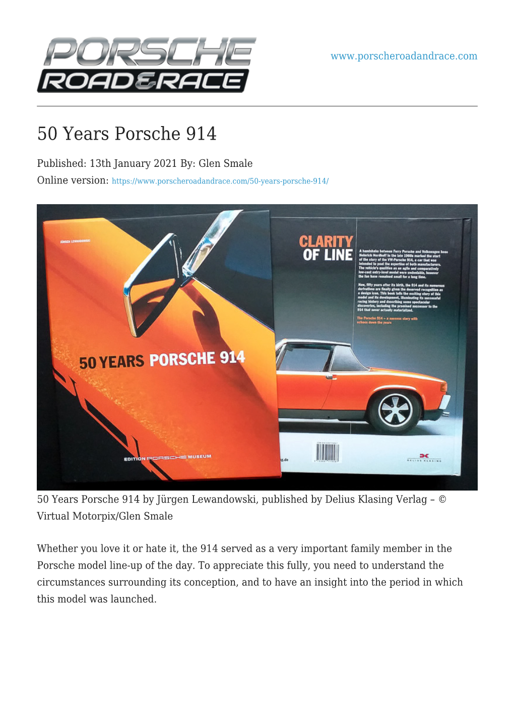 50 Years Porsche 914