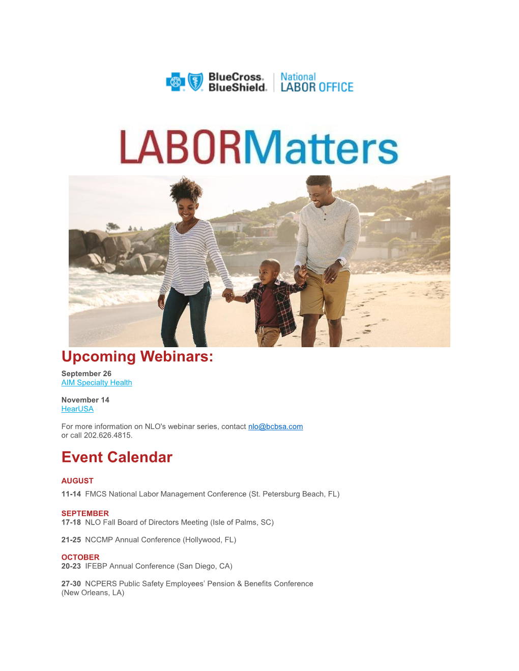 National Labor Office | Labor Matters June