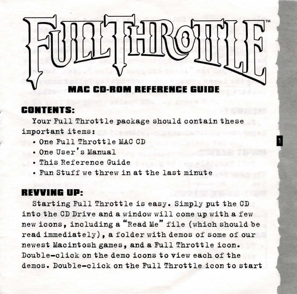 Fullthrottle-Refcard