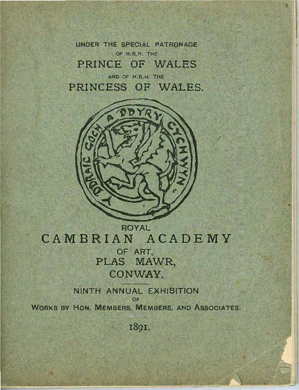 1891 Exhibition Catalogue Pdf, 2.32 MB
