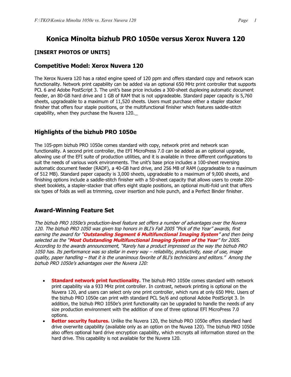 Ricoh Aficio 2060SP Versus Xerox Workcentre Pro 165