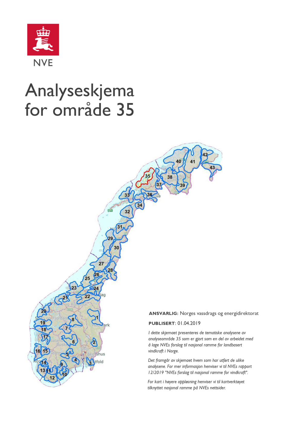 Analyseskjema for Område 35