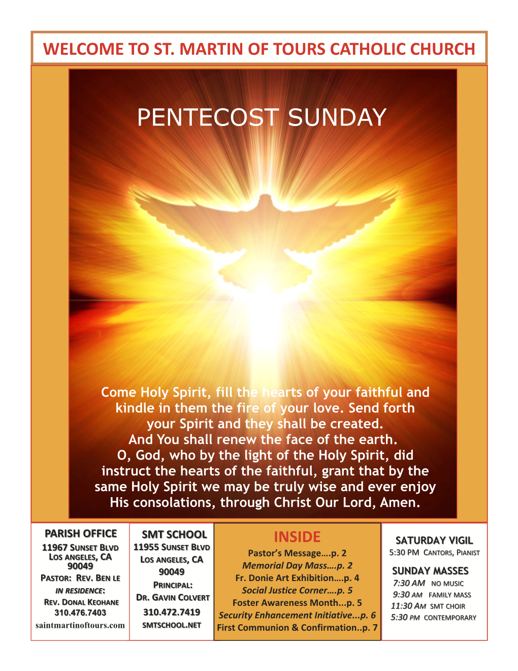 Pentecost Sunday