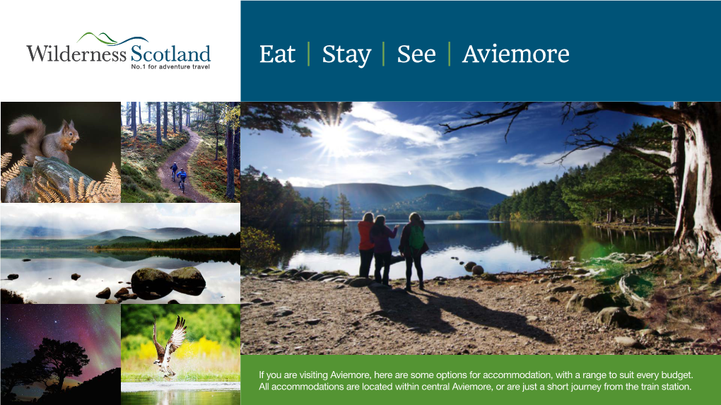 Aviemore No.1 for Adventure Travel