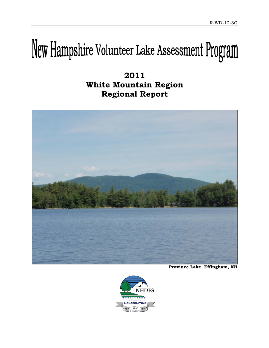 2011 Regional Lake Report