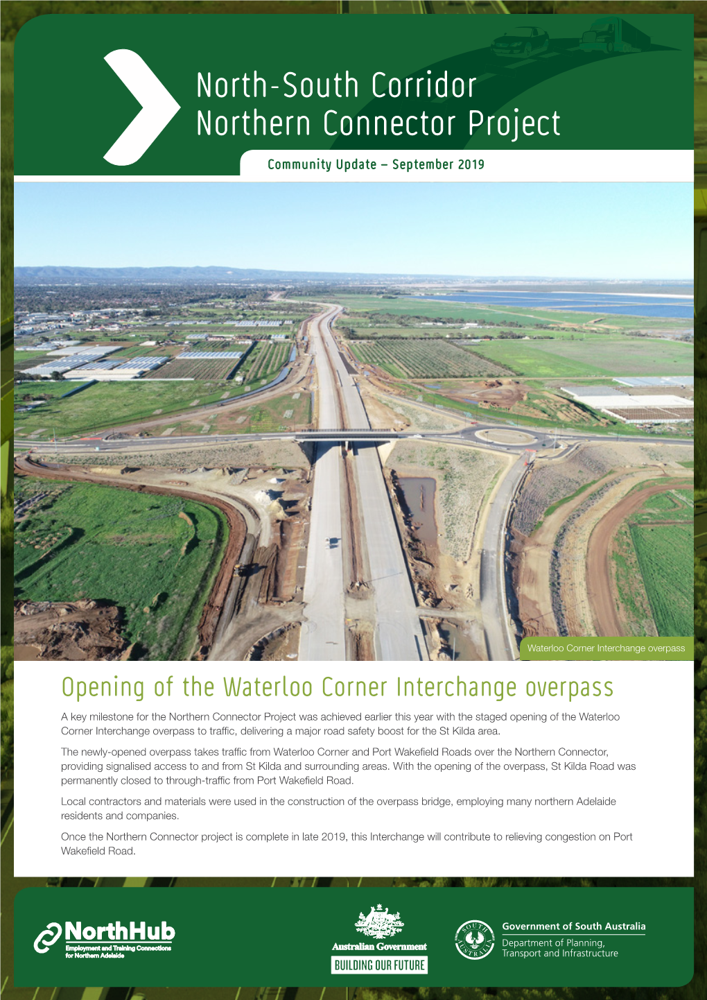 North-South Corridor Northern Connector Project Community Update – September 2019