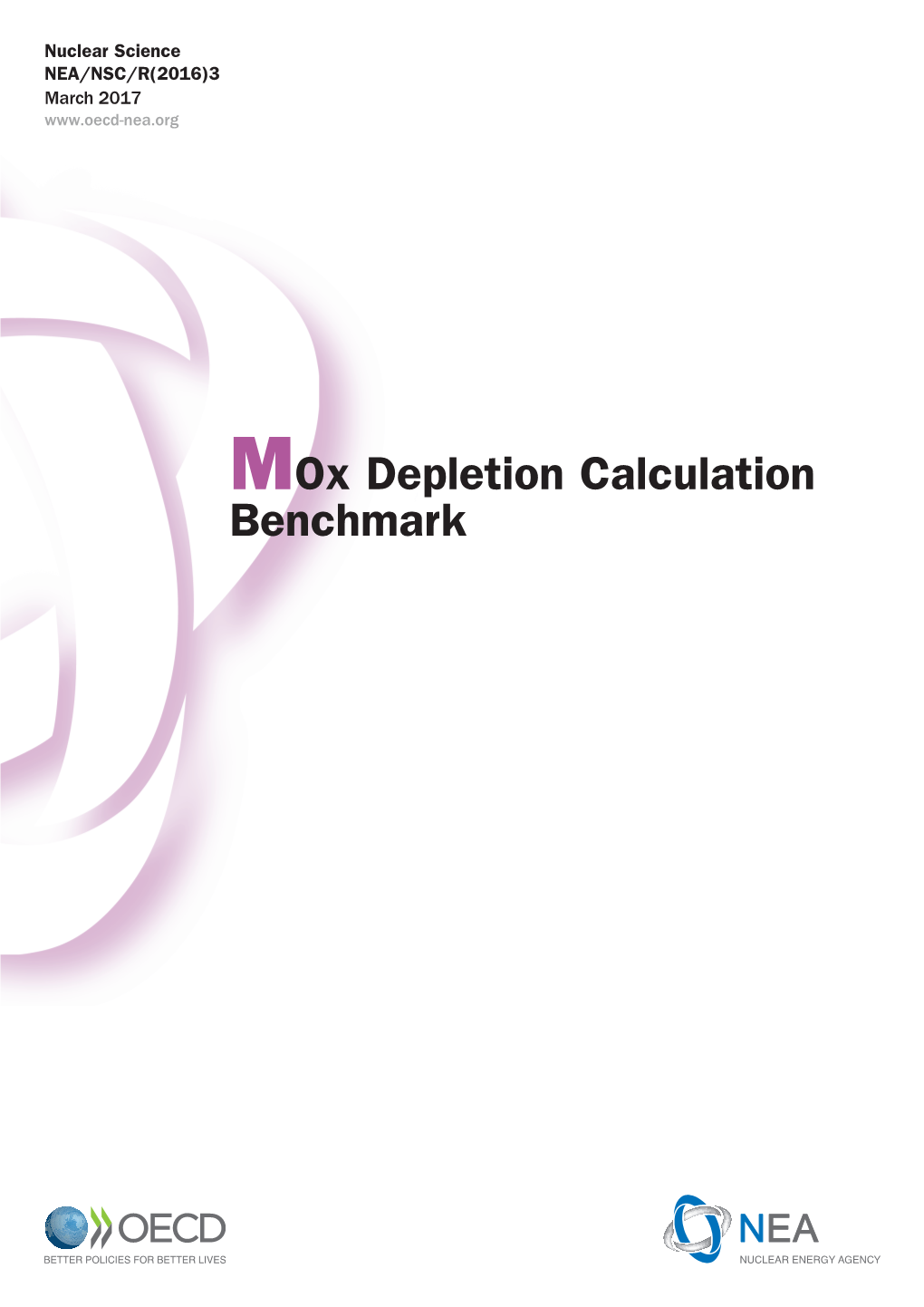 Mox Depletion Calculation Benchmark