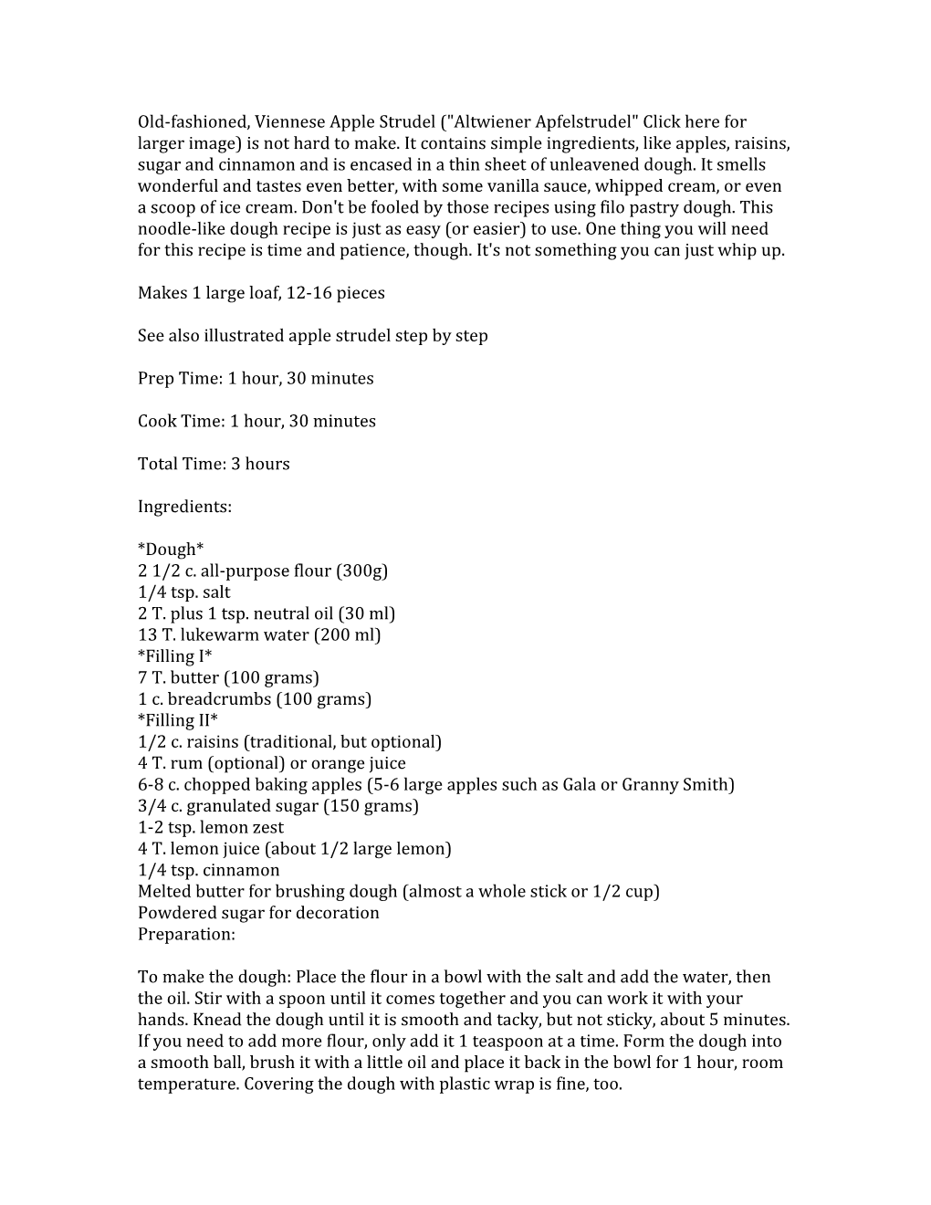 See Also Illustrated Apple Strudel Step by Step