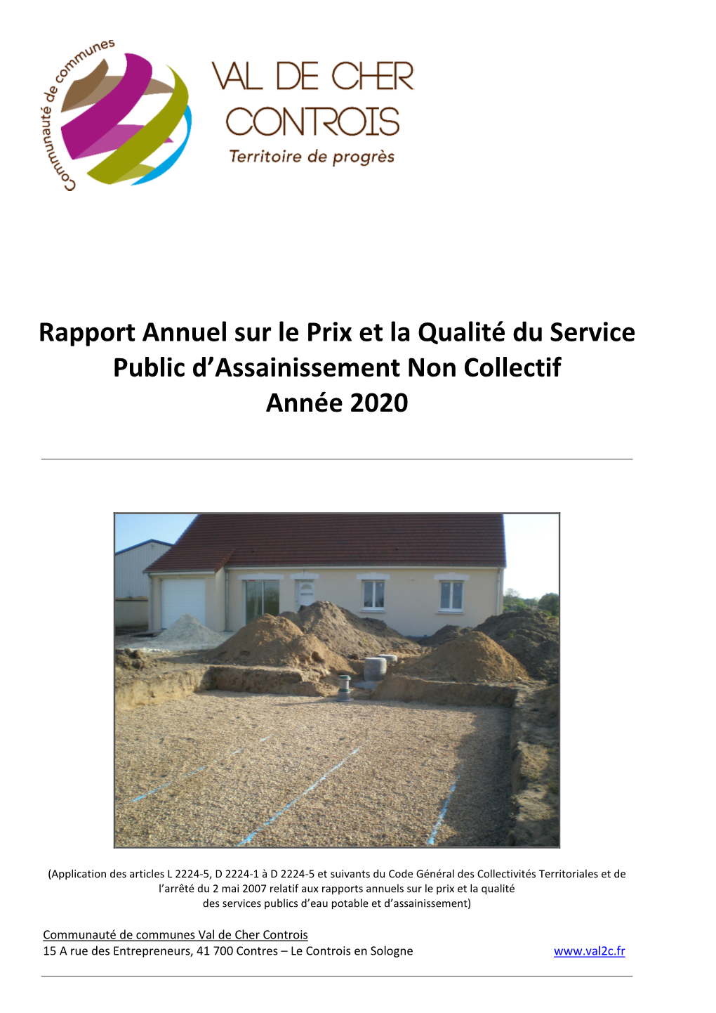 Rapport D'activités Du SPANC 2020