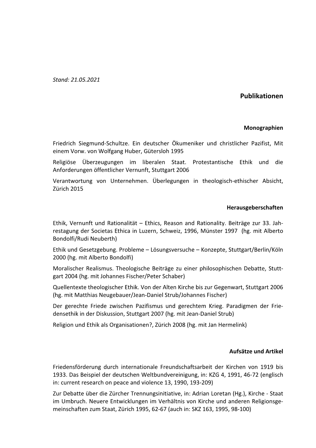Publikationsliste (PDF, 166