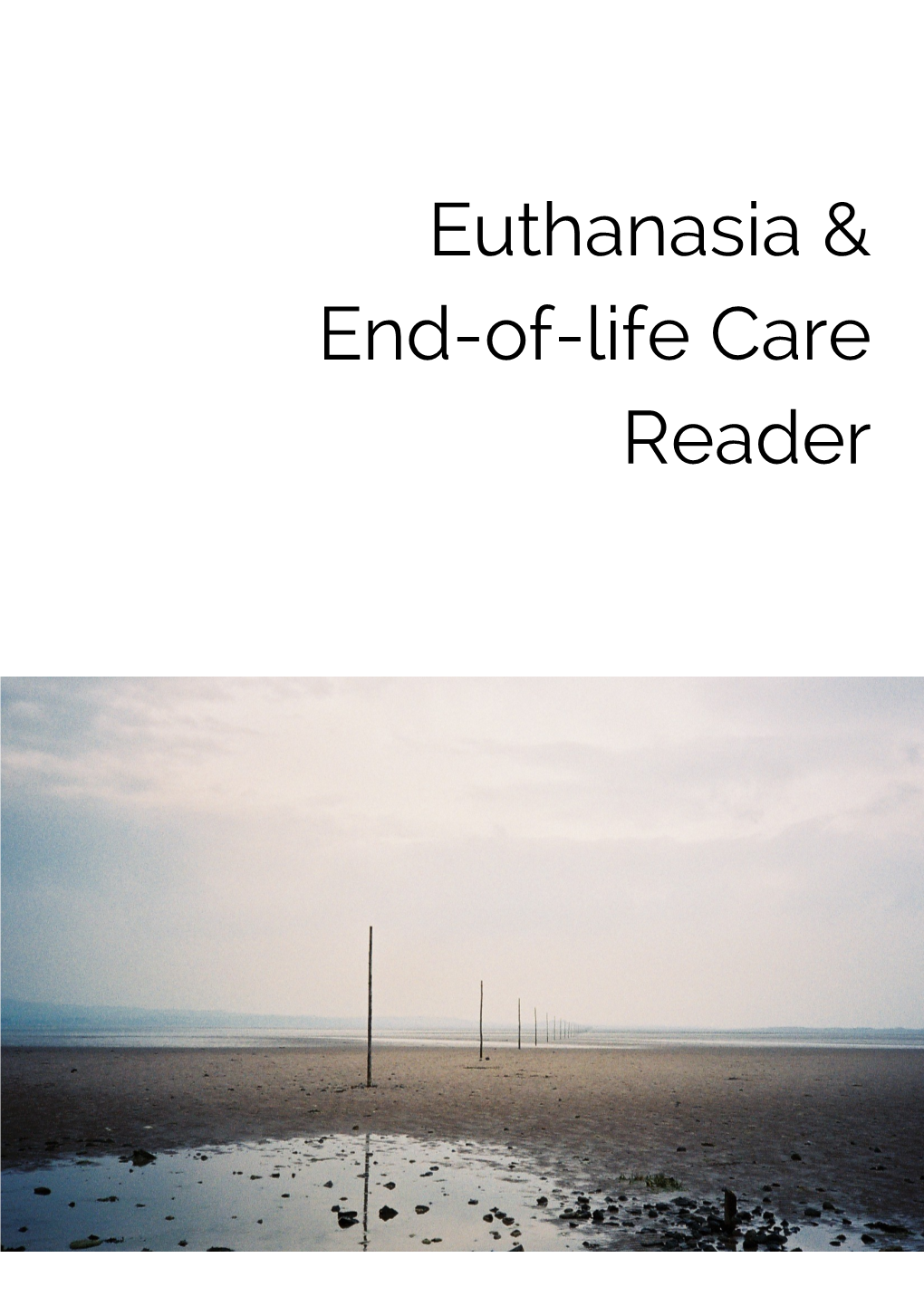 Euthanasia and End-Of-Life Care Reader