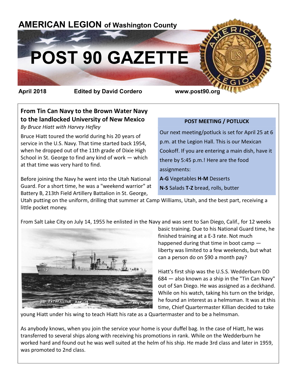 Post 90 Gazette