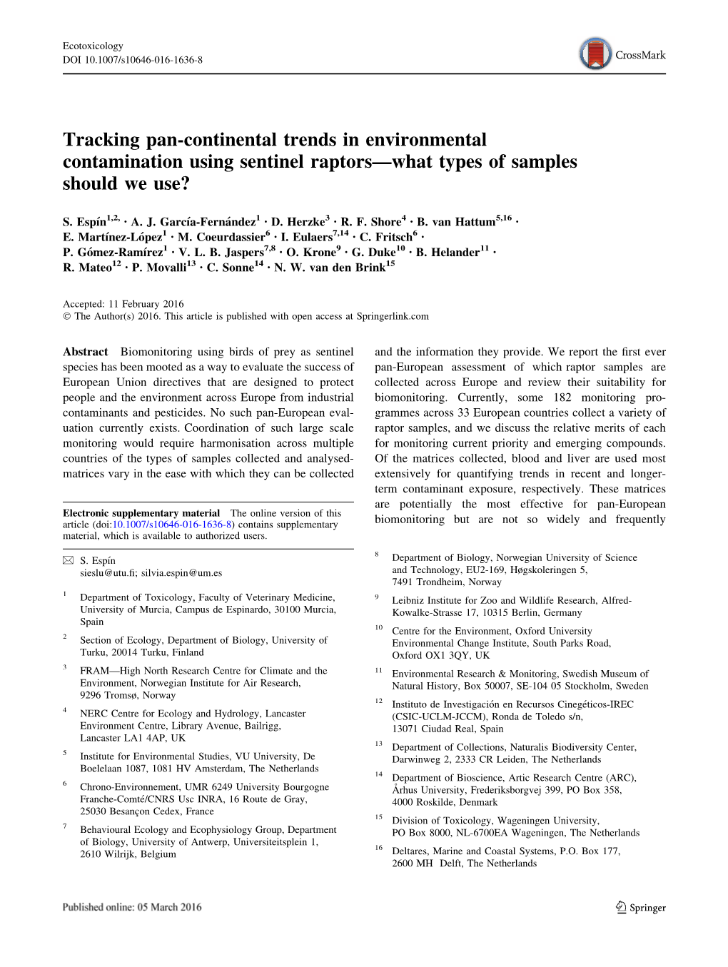 Tracking Pan-Continental Trends in Environmental Contamination Using Sentinel Raptors—What Types of Samples Should We Use?