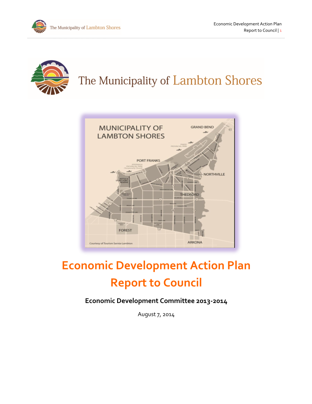 Economic Development Action Plan Report to Council | 1