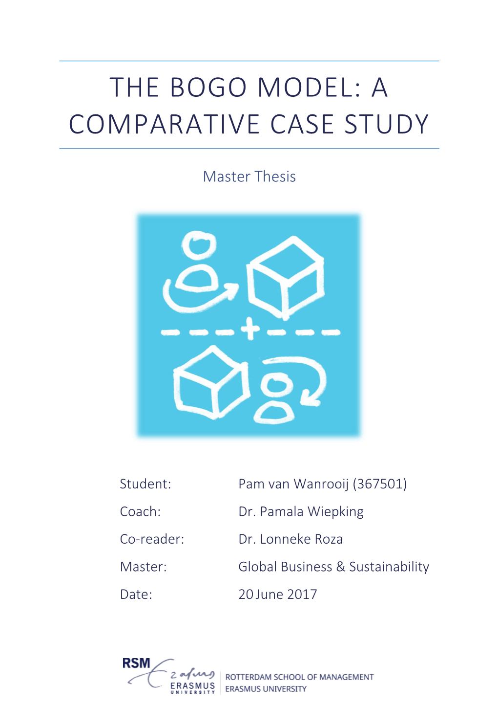 The Bogo Model: a Comparative Case Study