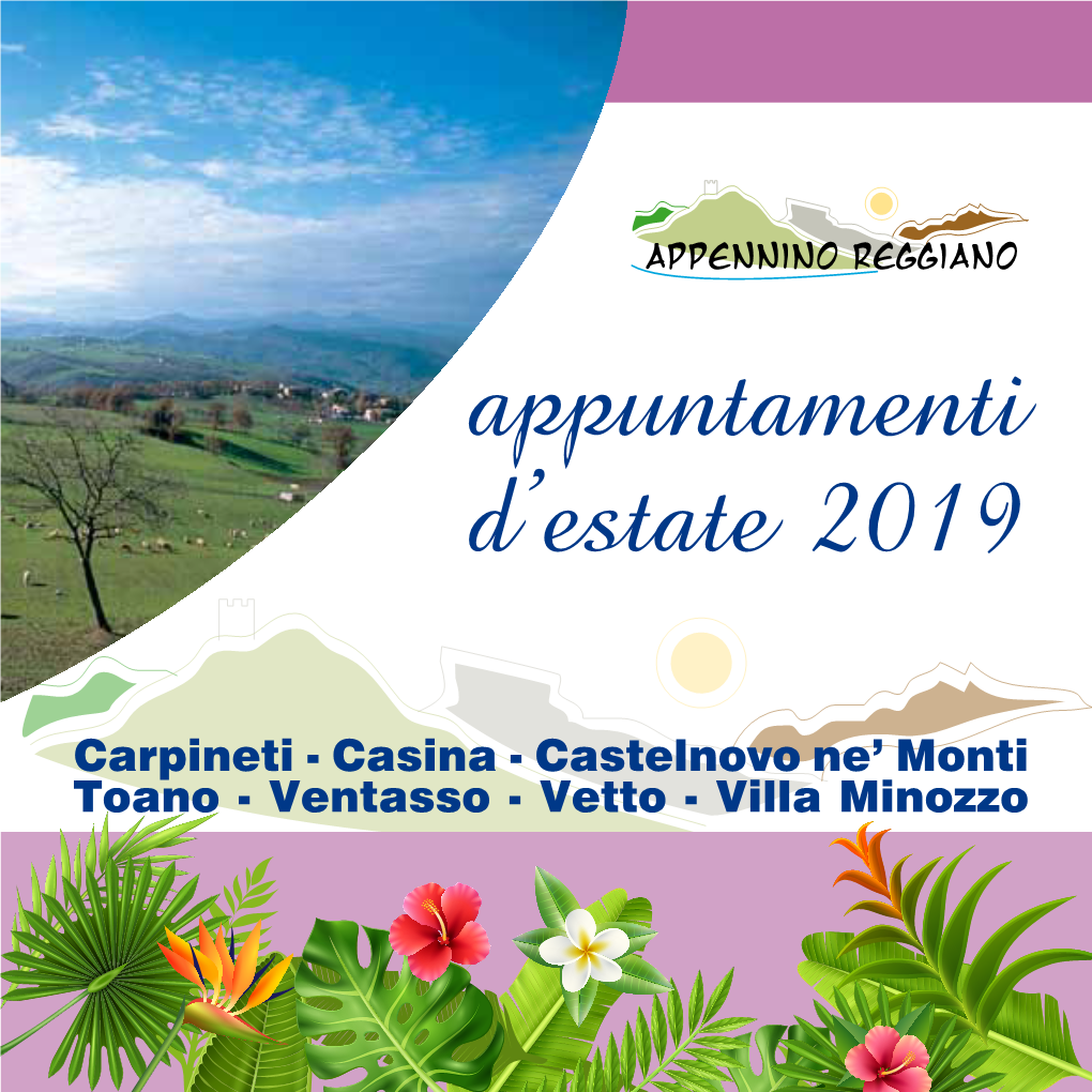 Appuntamenti D'estate 2019