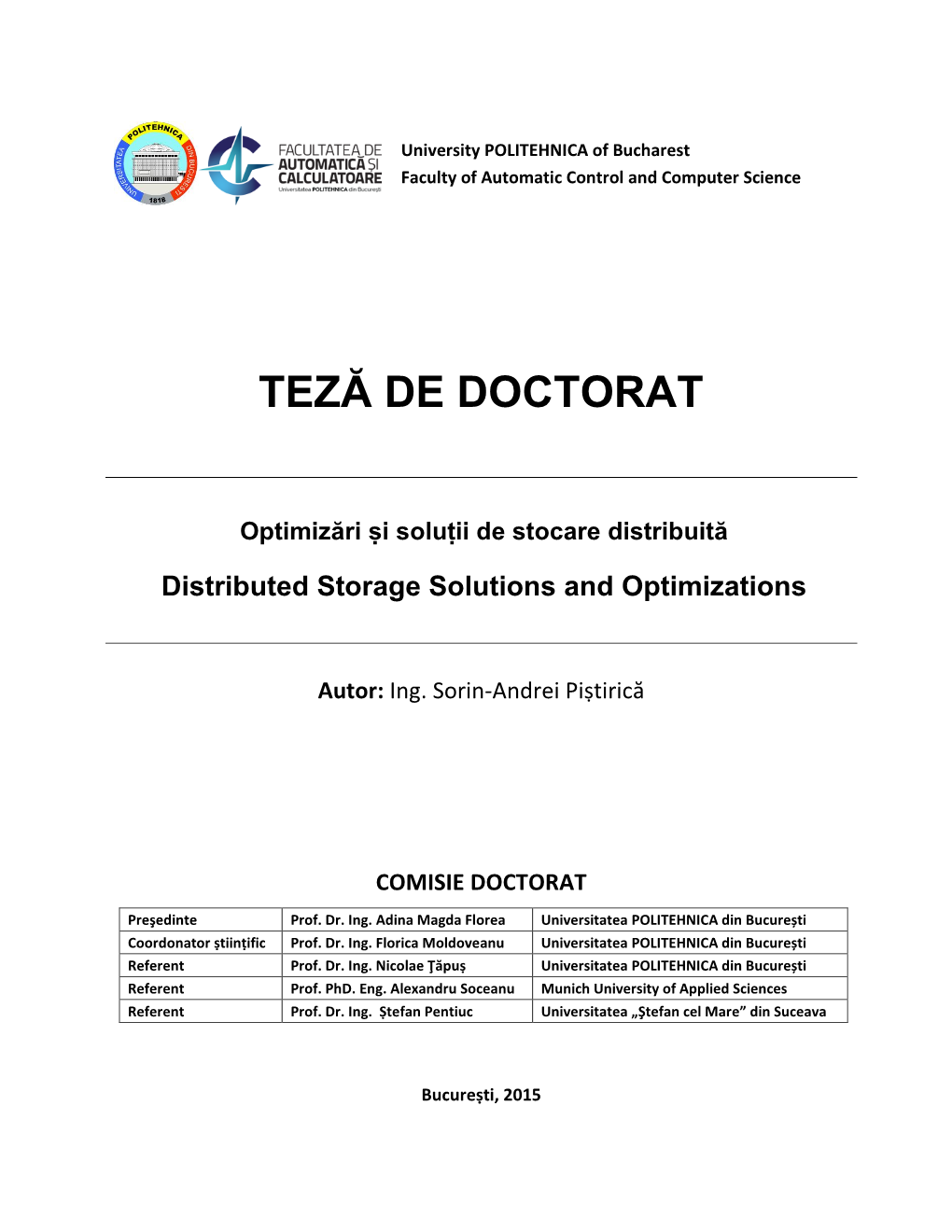 Distributed Storage Solutions and Optimizations