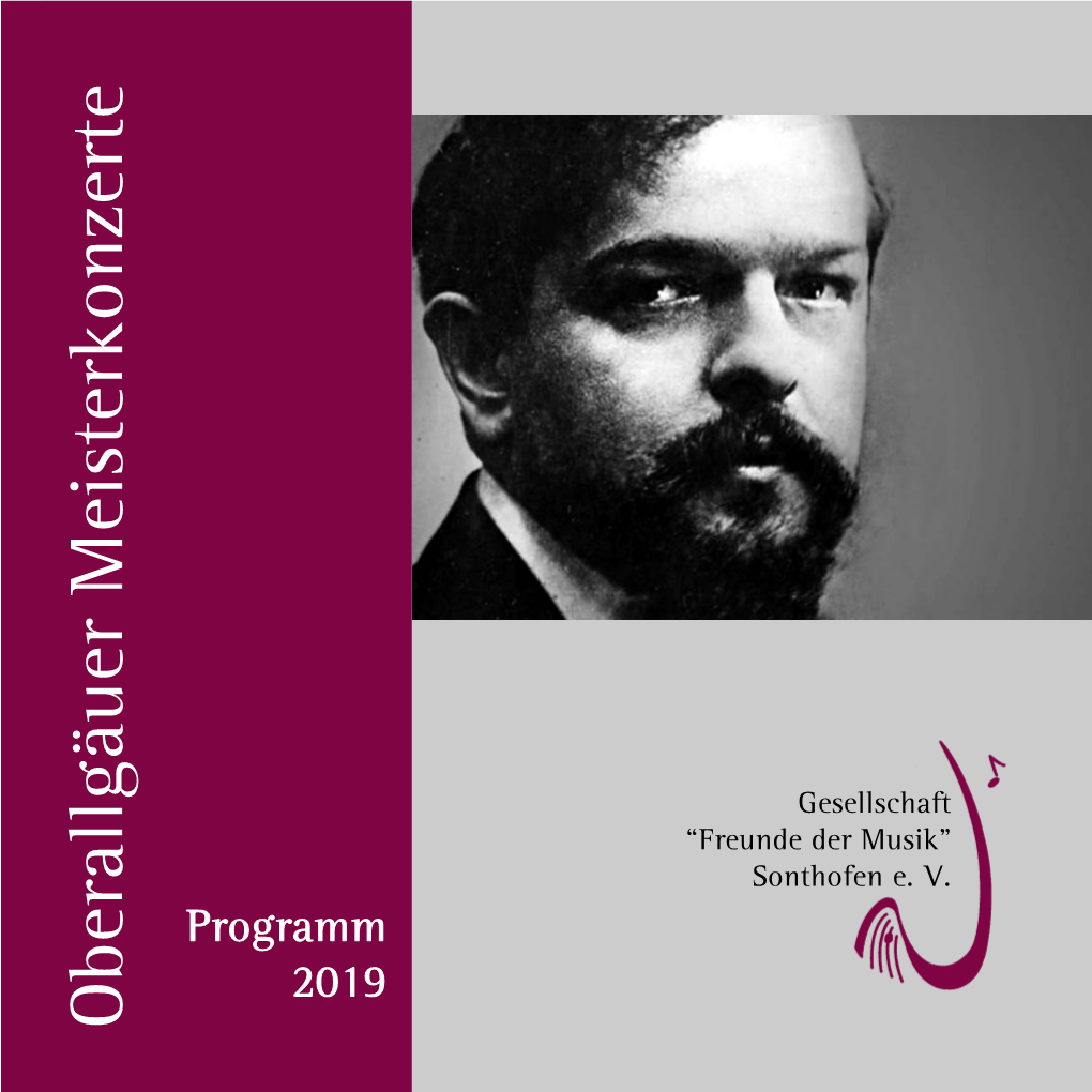 Oberallgäuer Meisterkonzerte Programm 2019