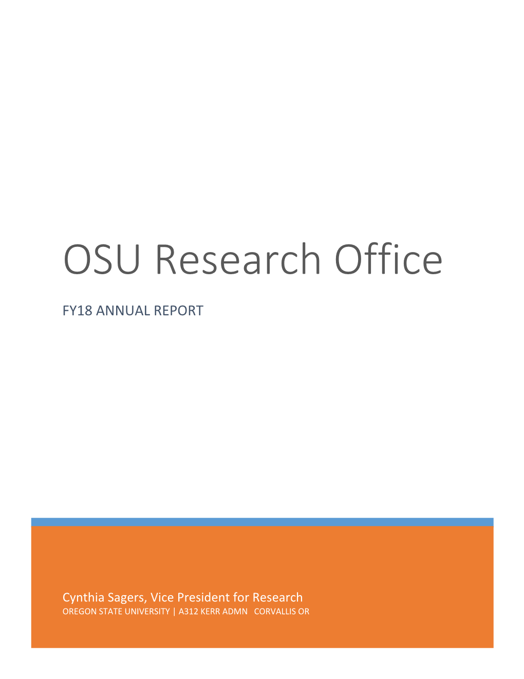 OSU Research Office