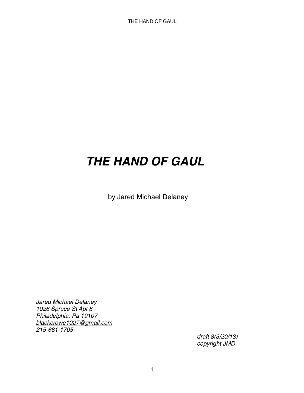 The Hand of Gaul 2