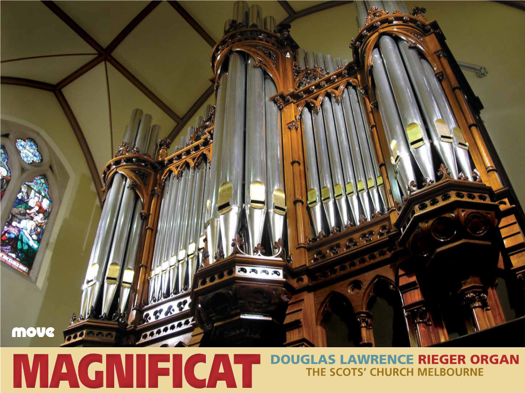 Magnificat Douglas Lawrence Rieger Organ