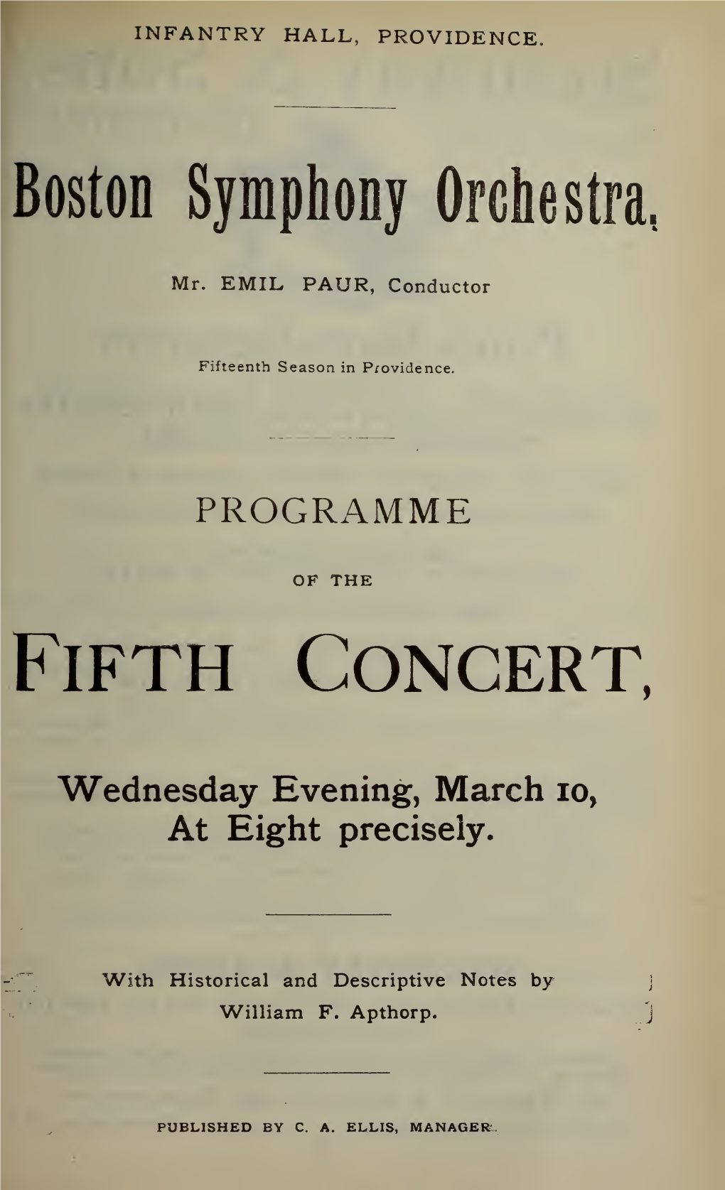 Boston Symphony Orchestra Concert Programs, Season 16, 1896-1897