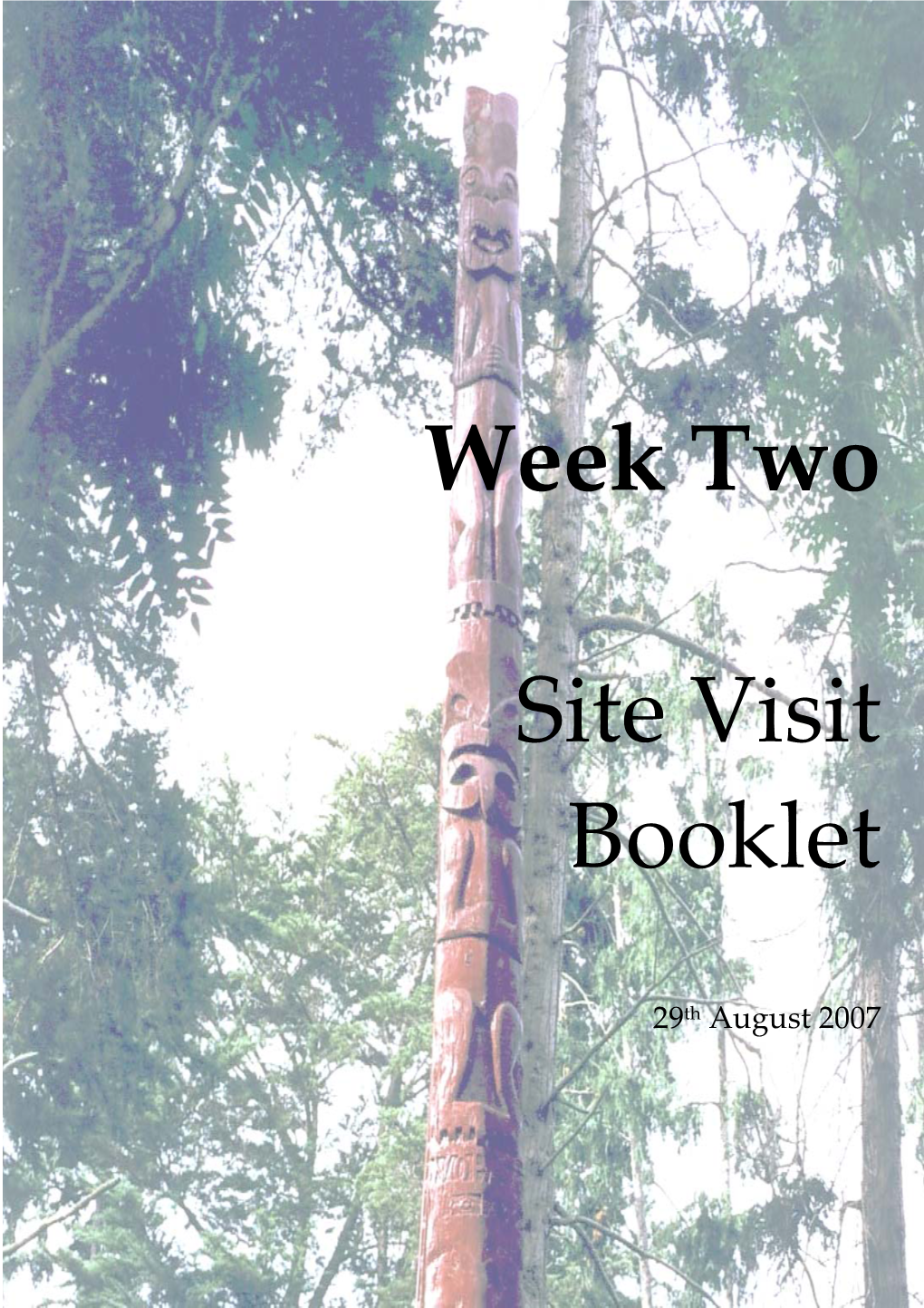 Whanganui District Inquiry Sitevisit Booklet