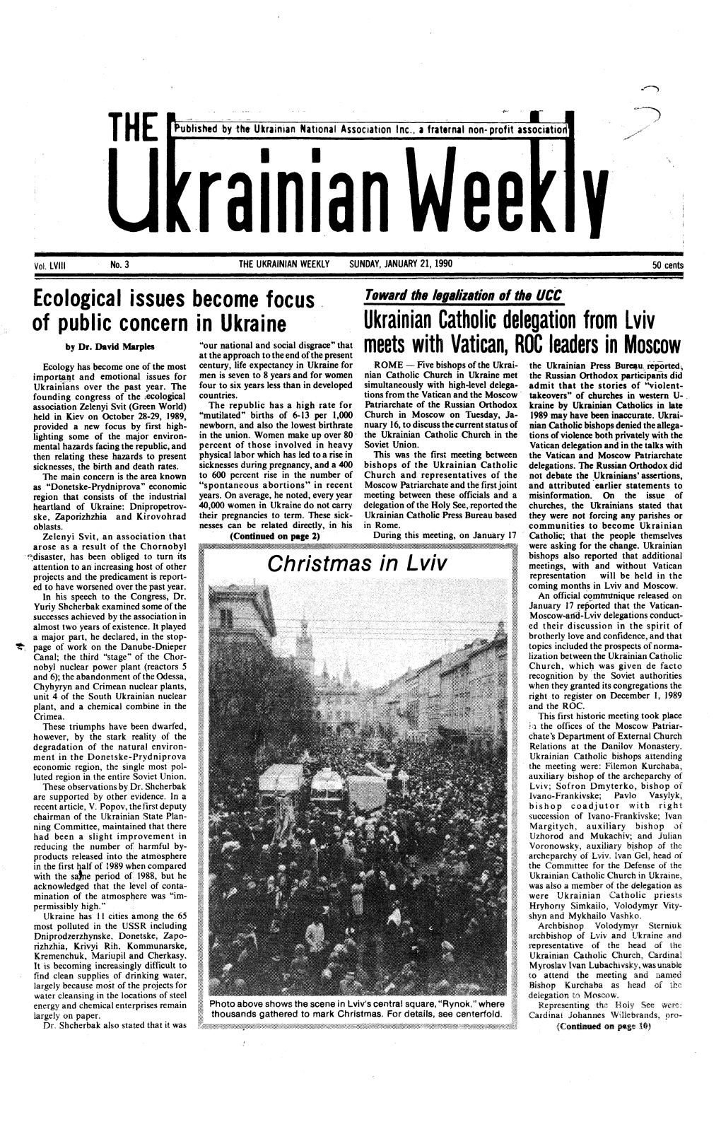 The Ukrainian Weekly 1990, No.3