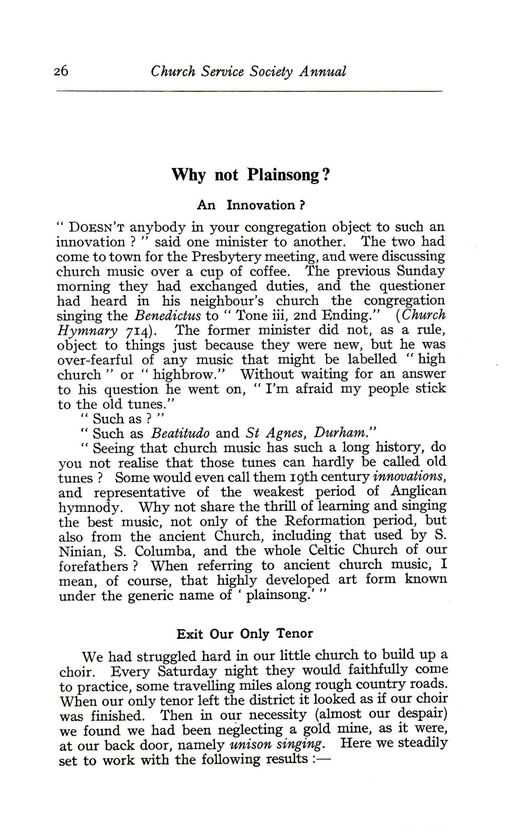 Plainchant Points Clearly to Certain Defects in the Book of Psalms, Pointed in Accordance with the Ancient Twelve Tones