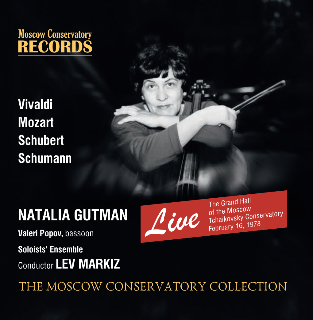 NATALIA GUTMAN Live the Grand Hall