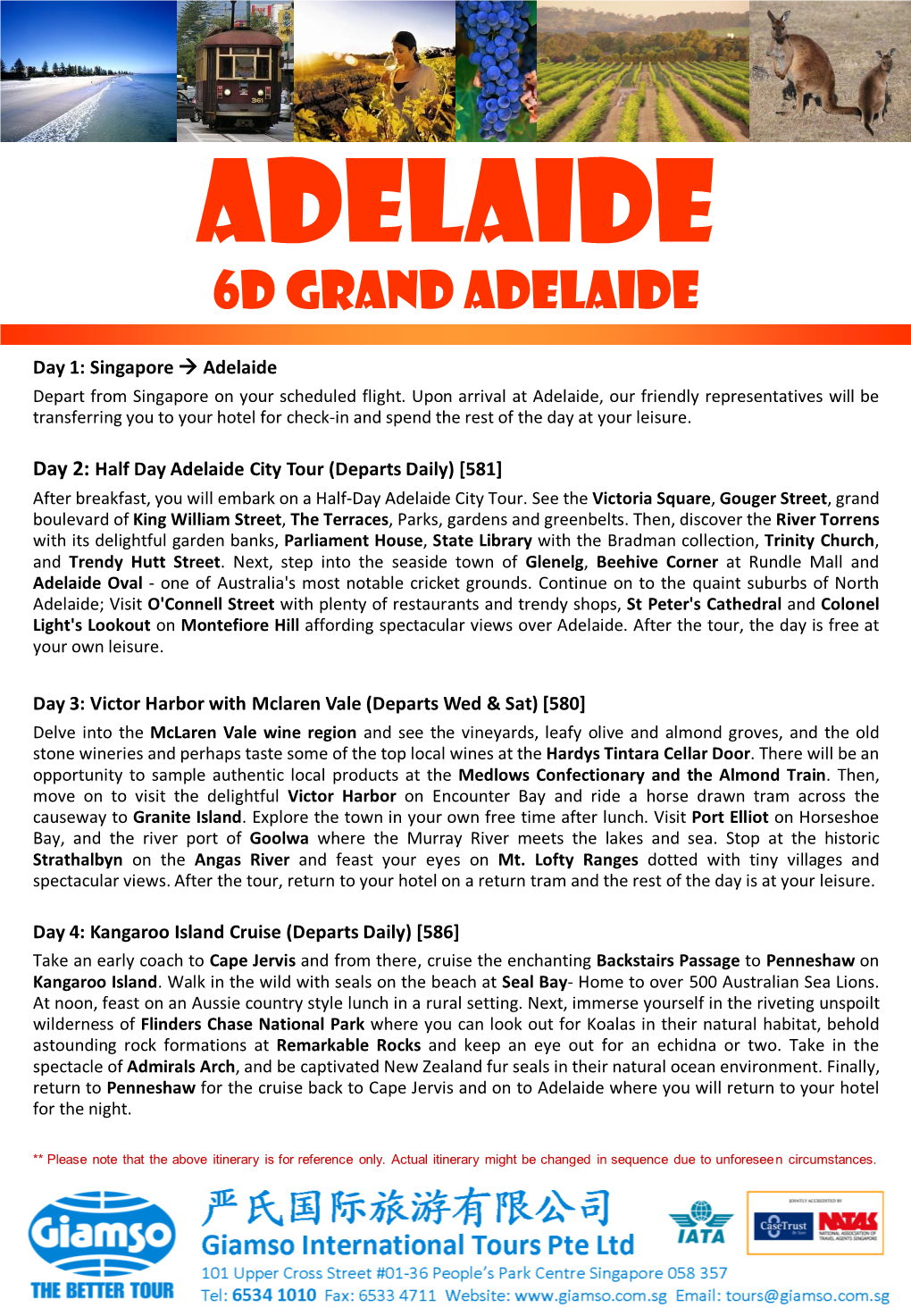 ADELAIDE 6D Grand Adelaide