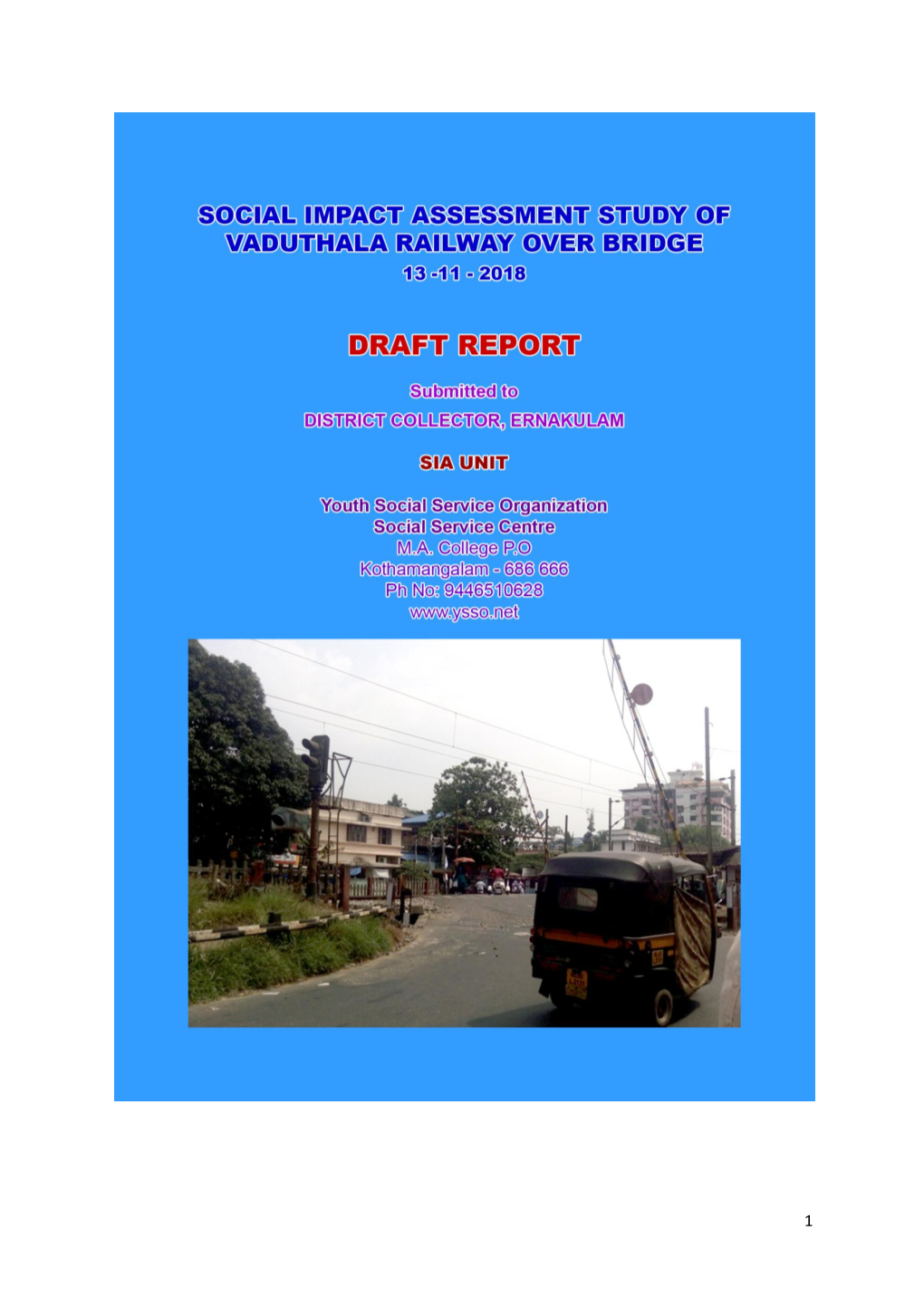 Vaduthala Railway Overbridge Project