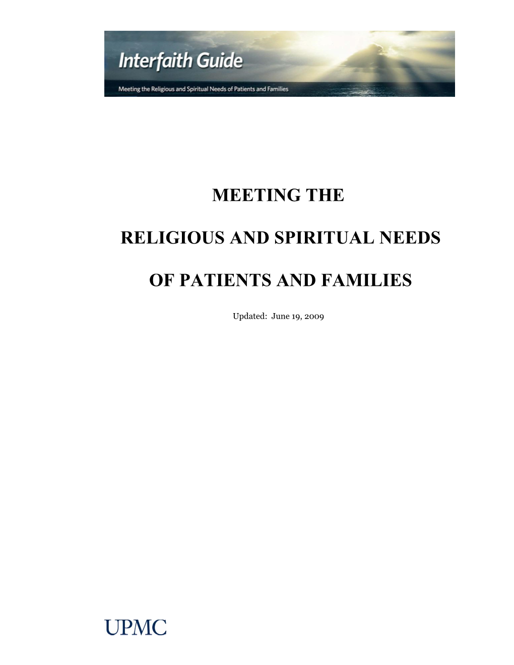 Interfaith On-Line Guide